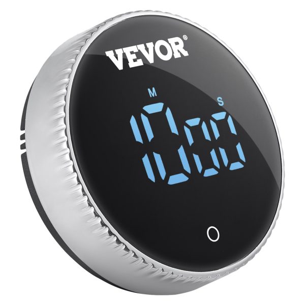 VEVOR Digital Kitchen Timer Magnetic Countdown Countup Timer & Large LED Display - Image 5
