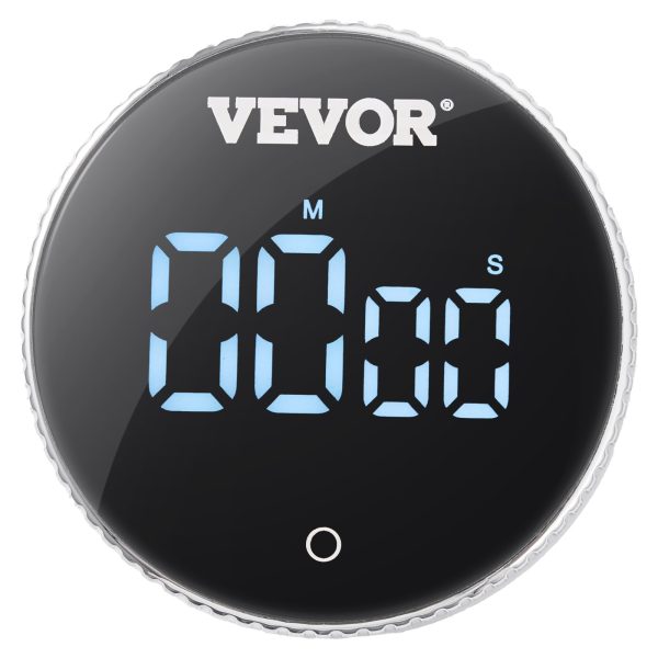 VEVOR Digital Kitchen Timer Magnetic Countdown Countup Timer & Large LED Display - Image 2